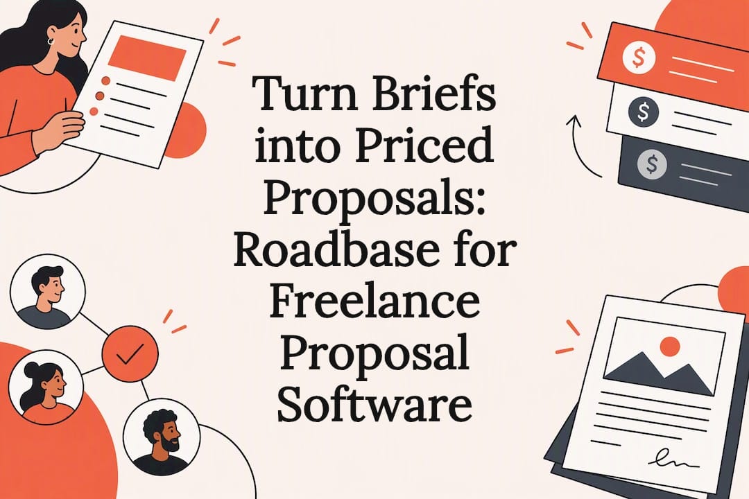 Proposal workflow title card illustration