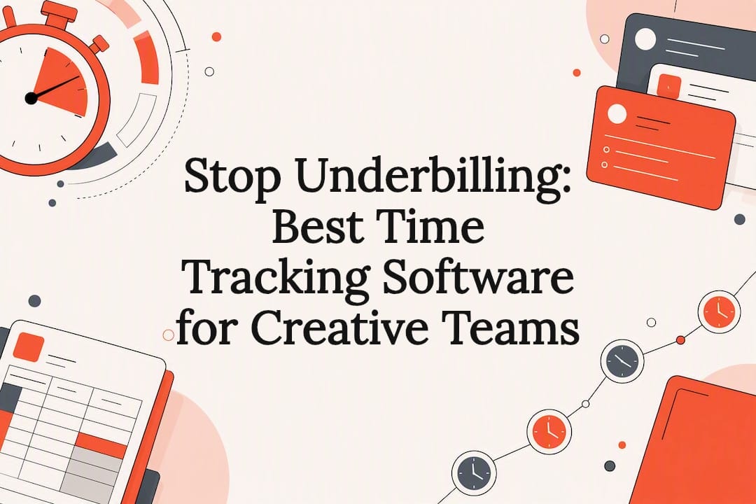 Creative time tracking title card illustration