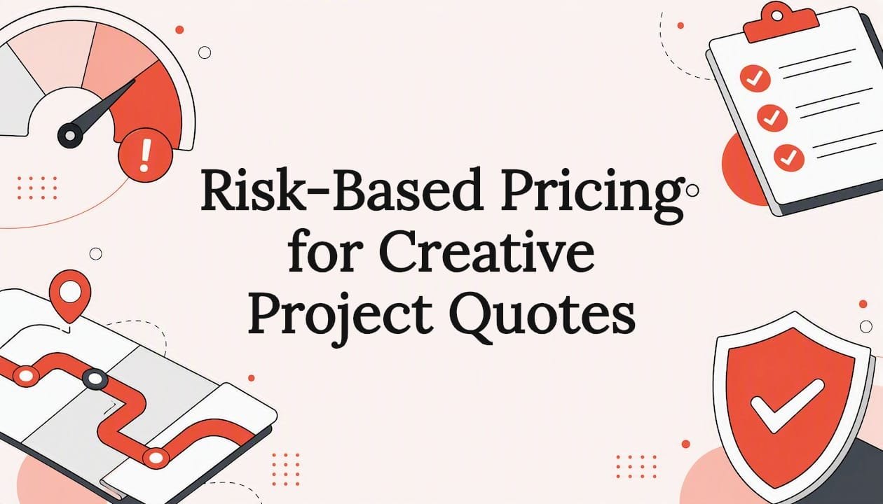 Decorative title card illustration for risk-based pricing article