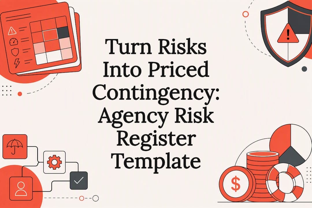 Risk register and contingency title card